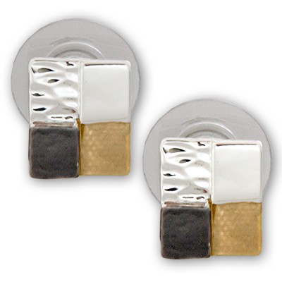 CLIXS Ohhringe Ohrstecker Fabiana versilbert