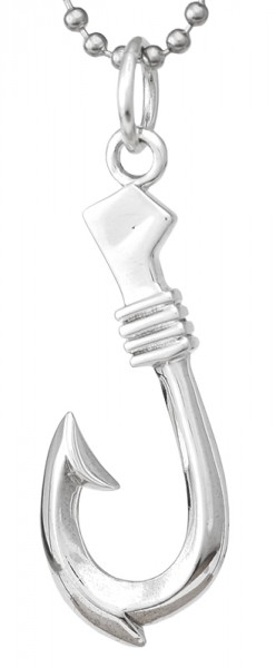 De La Haye Kettenanhänger Angelhaken • 925er Sterlingsilber