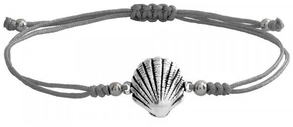 Wunscharmbändchen Sea Shell • 925er Silber