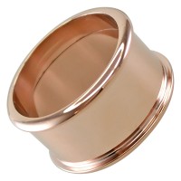 Carousel Basisring Edelstahl 10mm rosèvergoldet - für Carousel Innenringe/Füllringe Carousel Basisring Edelstahl 10mm rosèvergoldet - für Carousel Innenringe/Füllringe